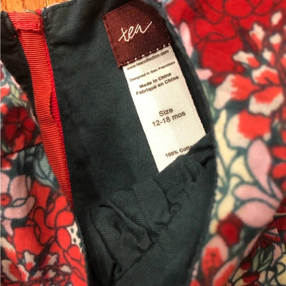 Tea 12-18 month floral dress - Picture 2 of 3